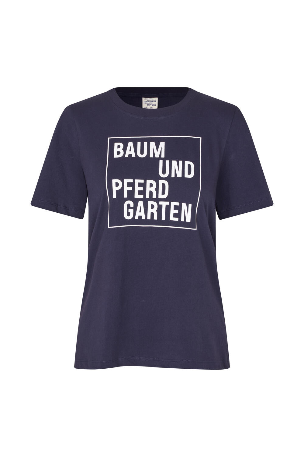 Jawo t-shirt - Navy Logo Box